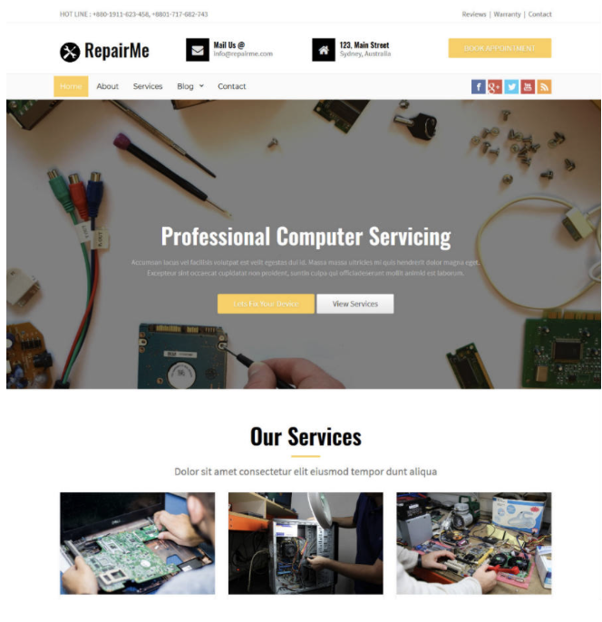 computer servicing